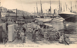 Algérie - ALGER - Les Quais Du Port Marchand - Ed. Lévy L.L. 70 - Algerien