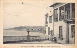 ARENYS DE MAR (Cat.) Hotel Restaurant Monte Calvario - Ed. L. Roisin 4 - Otros & Sin Clasificación