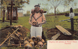 Panama - Skulls And Bones - Digging Old Graves At Mount Hope - Publ. I. L. Maduro 164 - Panamá