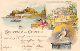 Greece - CORFU - Litho - Publ. Farrougia 995. - Griechenland