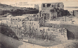 Egypt - Temple Of Kom Ombo - Eastern Part - Publ. A. Moutet 34 - Autres & Non Classés