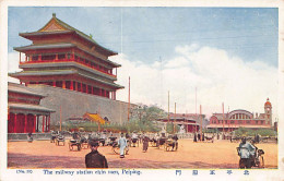 China - BEIJING - Chin Men Railway Station - Publ. Unknown  - Chine