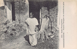 India - CHANDANNAGAR Chandernagor - Bengali Girl - Publ. Messageries Maritimes 2 - India