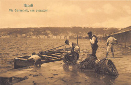 NAPOLI - Via Caracciolo, Con Pescatori - Napoli (Naples)