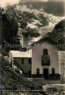 72692953 Courmayeur Notre Dame De La Guerison Ed Il Monte Bianco Kirche Mont Bla - Autres & Non Classés