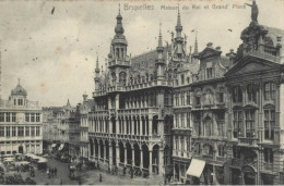 BRUXELLES : Maison Du Roi Et Grand' Place. Très Bon état. - Bauwerke, Gebäude