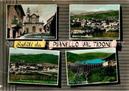 72692930 Pianello Val Tidone Chiesa Scorcio Panoramico Ponte Diga Pianello Val T - Andere & Zonder Classificatie