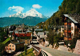 72692916 Berchtesgaden Ortsansicht Mit Blick Zum Watzmann Berchtesgadener Alpen  - Berchtesgaden