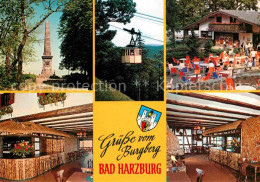 72692915 Bad Harzburg Burgberg Cafe Restaurant Bergbahn Historische Staette Kais - Bad Harzburg