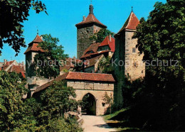 72692908 Rothenburg Tauber Kobolzeller Tor Altstadt Tuerme Rothenburg Ob Der Tau - Rothenburg O. D. Tauber