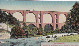 AK Elstertalbrücke - Dampflok - Ca. 1910   (69430) - Plauen