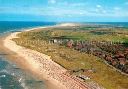 72692725 Norderney Nordseebad Fliegeraufnahme Strand  Norderney - Norderney