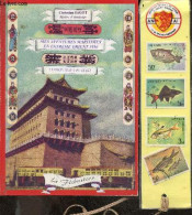 Mes Aventures Maritimes En Extreme Orient En 1950- Typhon Sur Nagasaki + 1 Marque Page Avec 8 Timbres Oblitérés Du Vietn - Altri & Non Classificati