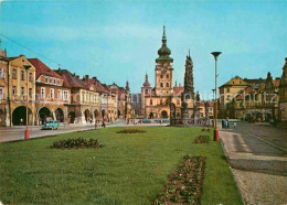 72692395 Zatec Stadtansicht Park Rathaus Zatec - Tchéquie