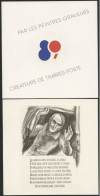 1989 "L'art Evolution Par Les Peintres Graveurs / Créateurs De Timbres Poste" Ed. Del & SC - Prueba De Artistas