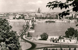 72692331 Budapest Kettenbruecke Panorama Budapest - Ungarn