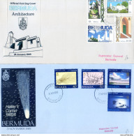 5 FDC Del 1985. - Bermudas