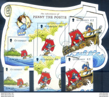 "Pennie The Postie" 2010. - Guernesey