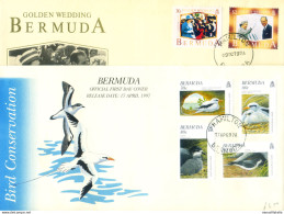 4 FDC Del 1997. - Bermudas