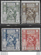 1926-29 Libia Sibilla D. 11 4v. MNH Sassone N. 54/57 - Altri & Non Classificati