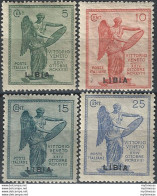 1922 Libia Vittoria 4v. MNH Sassone N. 34/37 - Sonstige & Ohne Zuordnung
