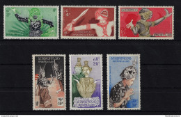 1955 LAOS - SG 43/48 - Nuova Valuta - Ramayana - MNH** - Otros - Asia