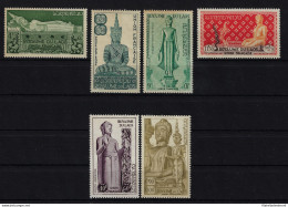 1953 LAOS - SG 34/39 - Statue Di Buddha - MNH** - Asia (Other)