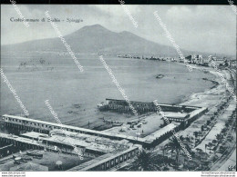 Bg563 Cartolina Castellammare Di Stabia Spiaggia Provincia Di Napoli - Napoli (Napels)