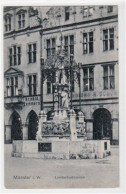 39063209 - Muenster Mit Lambertusbrunnen Ungelaufen  Gute Erhaltung. - Muenster