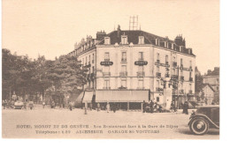Hôtel Morot Et De Genève Face à La Gare De Dijon - Dijon