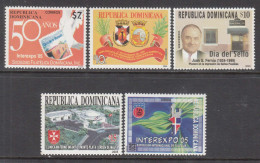 2005 Dominican Republic Dominicana Collection Of 5 Different Maternity Hospital Stampexpo MNH Scott Cat $24 - República Dominicana