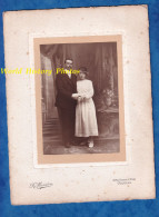 Photo Ancienne - PROVINS - Portrait De Mariage , Homme & Femme à Identifier - R. Mansion Photographe Robe Mode - Anonieme Personen