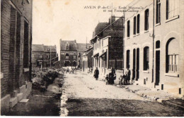 33094-LE-62-AVION-Ecole Maternelle Et Rue François-Guffroy -------------animée-attelage - Avion