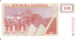 SLOVENIE 100 TOLARJEV 1990 UNC P 6s1 - Slovenia