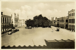 Djibouti, DJIBOUTI, Place Ménélick, Cars (1930s) RPPC Postcard - Djibouti