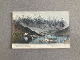 The Remarkables, Lake Wakatipu The West Coast New Zealand Carte Postale Postcard - Nuova Zelanda