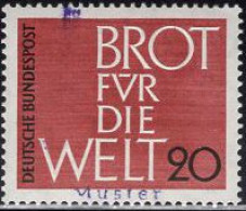 GERMANY(1962) Bread For The World. MUSTER (specimen) Overprint. Advent Collection. Scott No 854. - Altri & Non Classificati