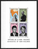 CAMEROON 1968 APOSTLES OF NON-VIOLENCE MNH - Camerún (1960-...)
