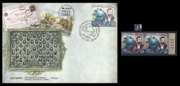 Serbia 2024, Stamp Day - 150 Years Since The Establishment Of The Universal Postal Union, FDC + Pair With Engraver, MNH - Serbie