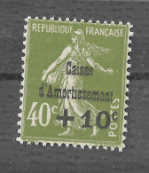 FRANCE YT 275 NEUF** TB - 1927-31 Cassa Di Ammortamento