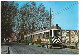 TRANVIA URBAS.- COTXE M-11. SERIE M-1 / M-14.-  CARRETERA DE MATARO. MAIG 64.- BARCELONA.- ( CATALUNYA ) - Tramways