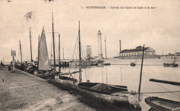 Ouistreham - Entrée Du Canal De Caen à La Mer - Bateaux - Ouistreham