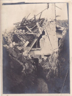 Photo  SOUPIR  L'Ecole  Bombardée  Aisne - Guerre 1914-18