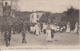 PIANA - PROCESSION DE SAINTE LUCIE - LES HOMMES - Sonstige & Ohne Zuordnung