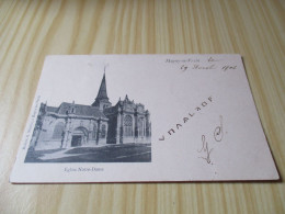 CPA Magny-en-Vexin (95).Eglise Notre-Dame - Carte Datée Le 29/04/1902. - Magny En Vexin