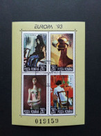 RUMÄNIEN BLOCK 282 GESTEMPELT(USED) EUROPA 1993 ZEITGENÖSSISCHE KUNST PICASSO - 1993