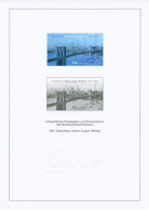 Bund 2006 Röbling Brooklyn Bridge Schwarzdruck Hologramm SD 29 Aus JB (G7907) - Storia Postale