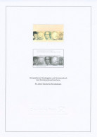 Bund 2007 50 Jahre Bundesbank Schwarzdruck Hologramm SD 30 Aus Jahrbuch (G7908) - Cartas & Documentos