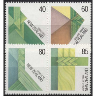 Neuseeland 1987 Flechtkunst Der Maori 1006/09 Postfrisch - Unused Stamps