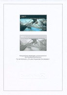 Bund 2001 Wuppertaler Schwebebahn Und Hologramm SD 24 A. Jahrbuch (G7902) - Storia Postale